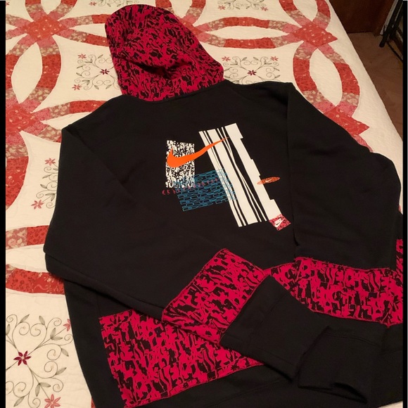 Nike Block/Fleece Hoodie. - Picture 4 of 4